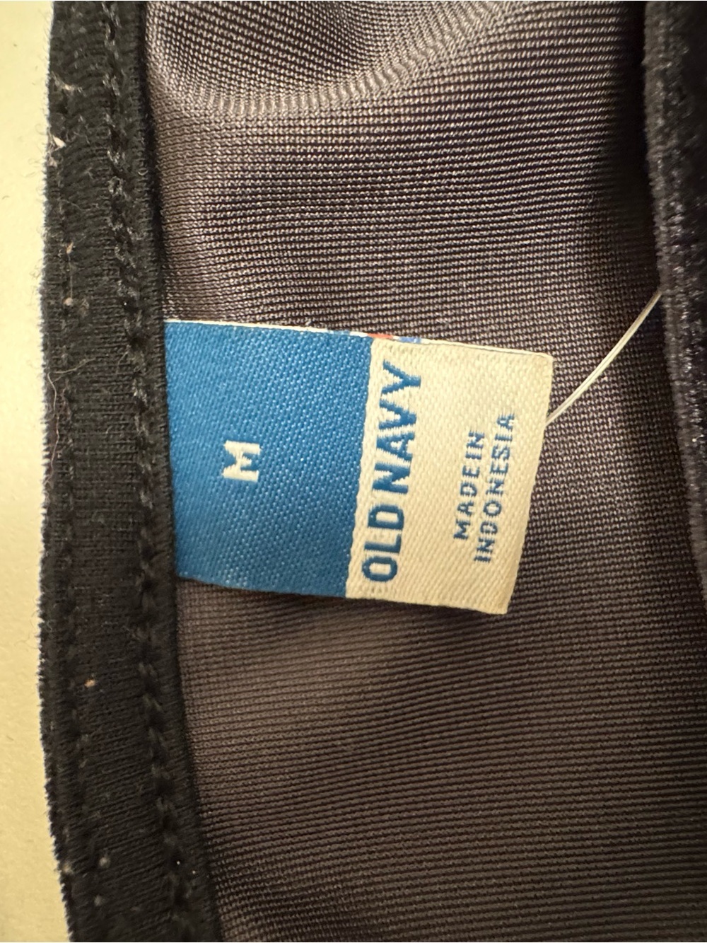 Old Navy Black Velvet Short-Sleeve Cowl-Neck Jumpsuit - Picture 4 of 5